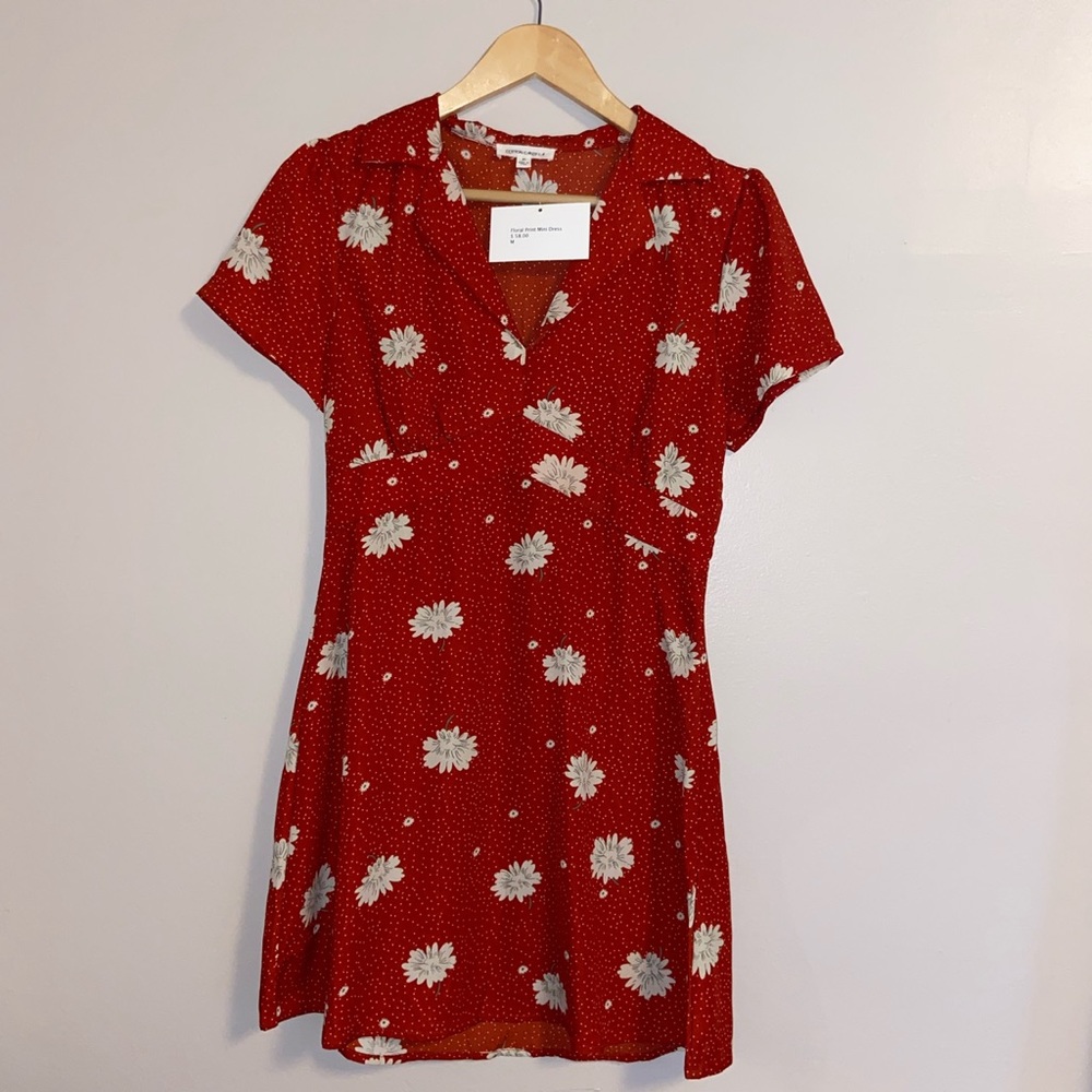 SOLD Floral mini dress